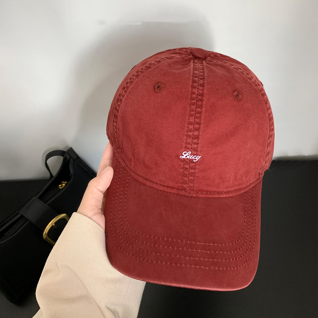 Casquette de baseball pour femmes, lavée à l'eau