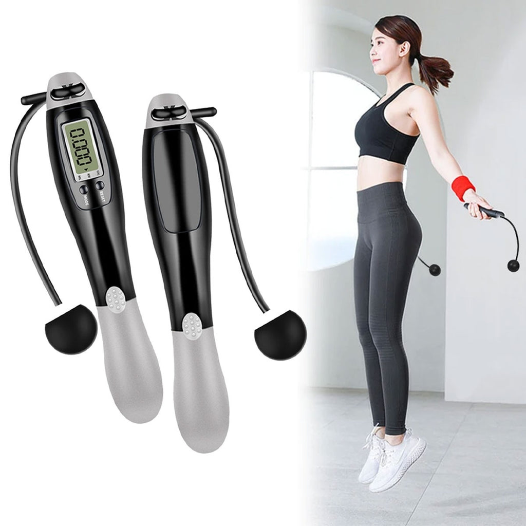 Cordles sans corde à sauter Ropes écran intelligent avec pondéré pour le sport de fitness