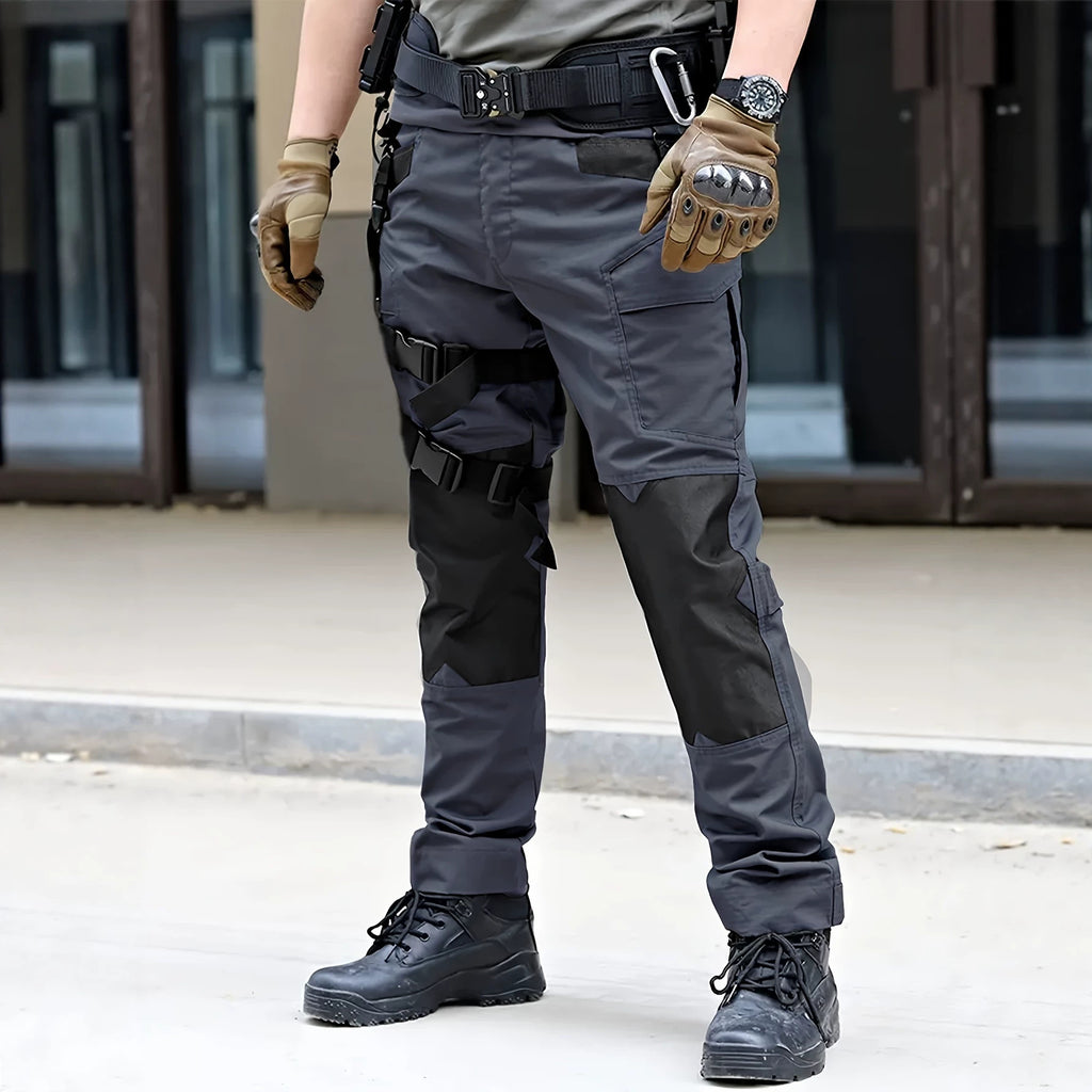 Hommes Entraînement de combat extérieur Pantalons de fret avec plusieurs poches
