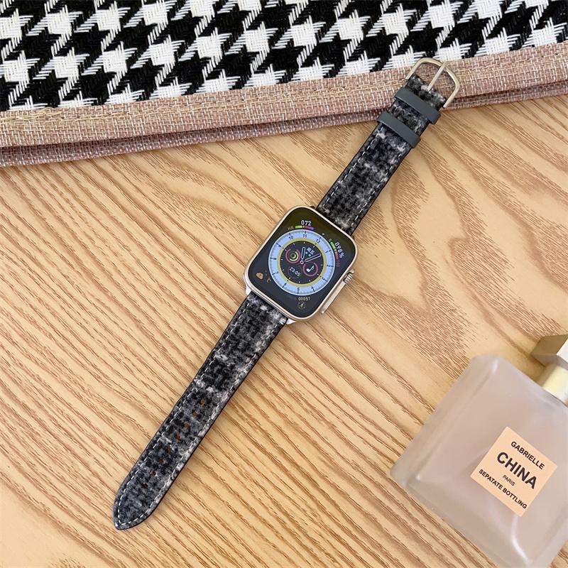 Bande de montre intelligente Woolen d'hiver
