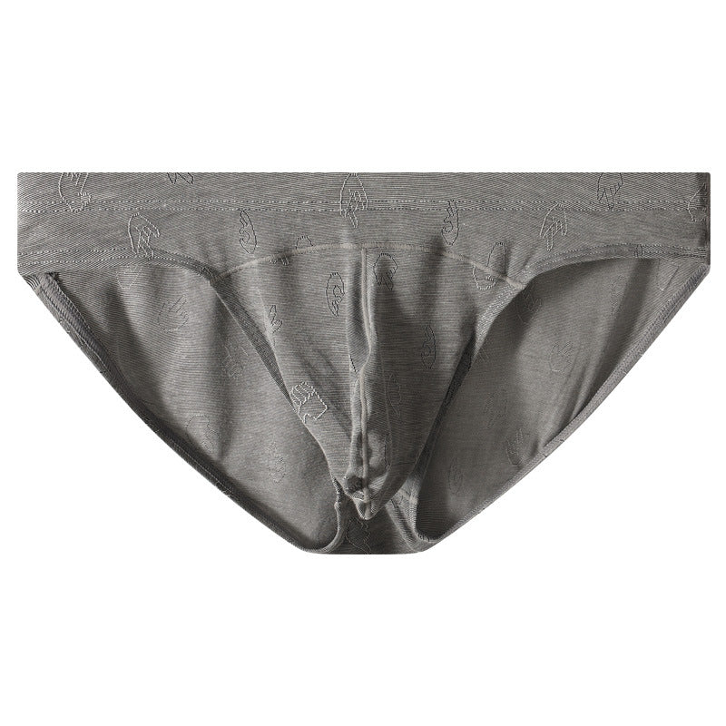 Sous-vêtements en soie de glace Modal Low Waist Jacquard