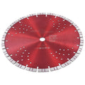 Disque de coupe diamant avec fonction turbo et trous