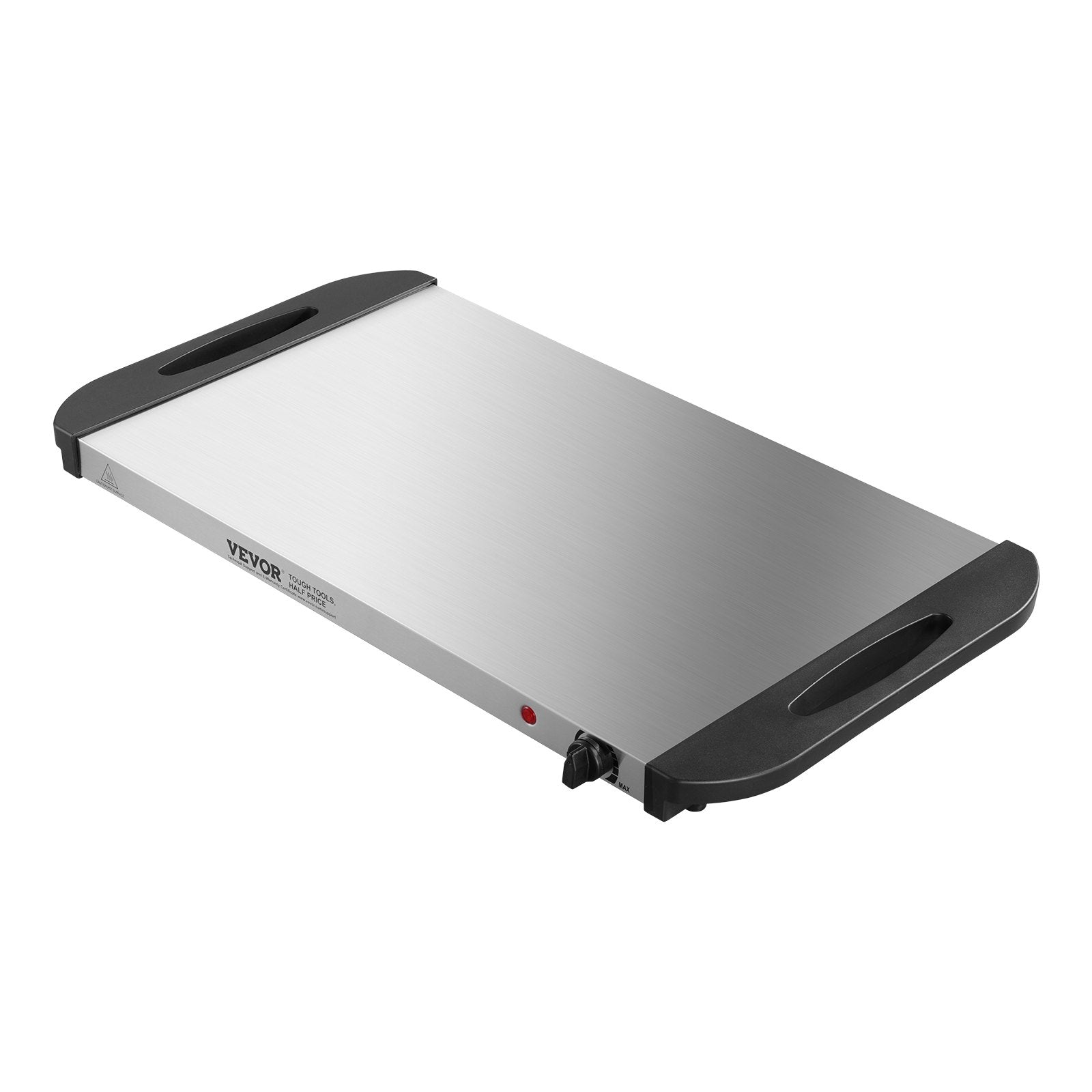 VEVOR Électric Warming Tray Buffet Food Warming Temp Control Acier inoxydable