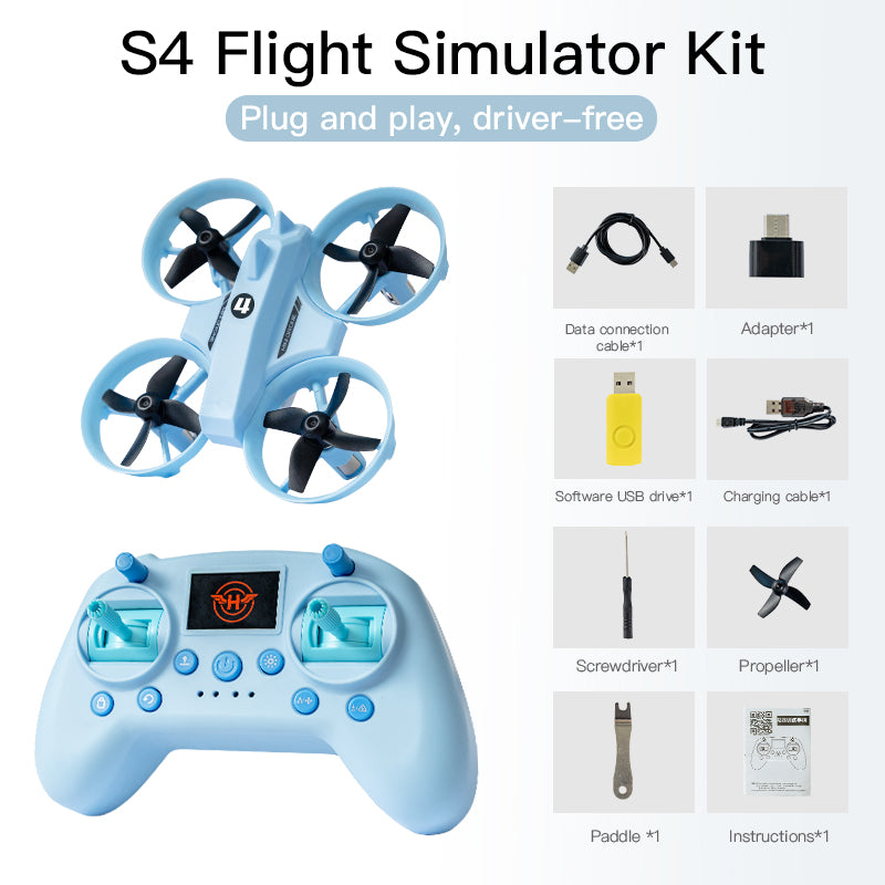 S4 - Bleu - Simulateur - Batterie double
