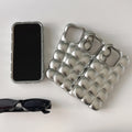Électroplaquage Egg Waffle Matte Dossier téléphonique