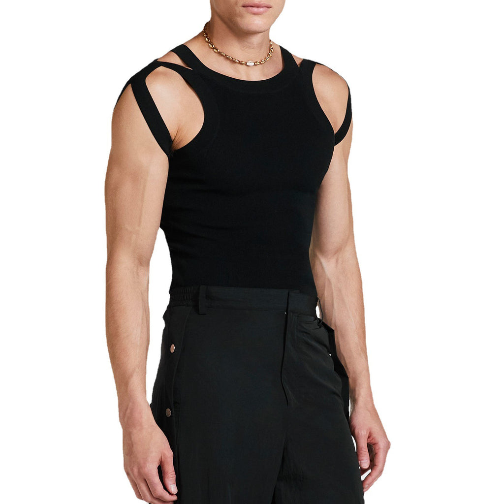 Veste à mailles minces pour hommes