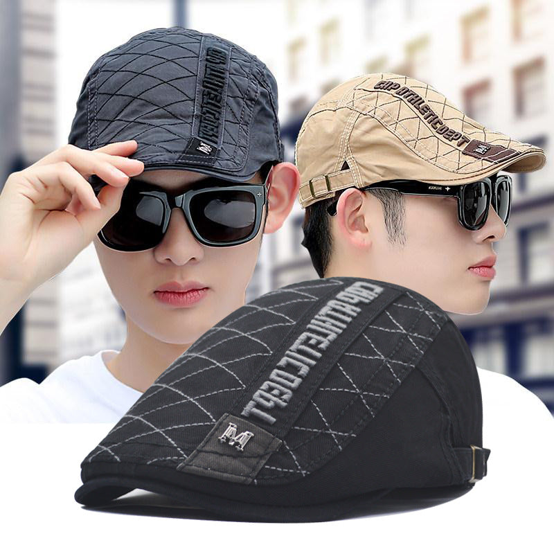 Protection solaire d'automne et d'hiver pour hommes Poof Peaked Cap