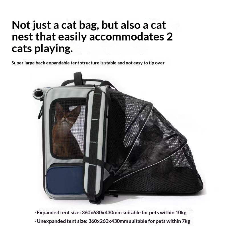 Sac à dos extérieur pour animaux de compagnie Portable et respirant