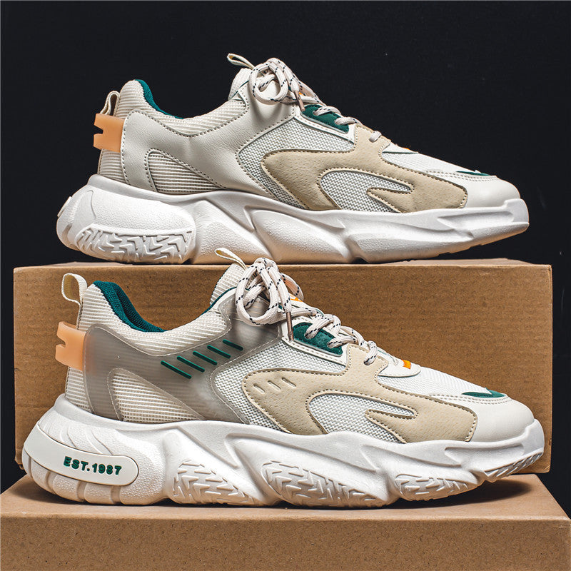 Hommes Mesh Sports-casual Chaussures en hausse de hauteur