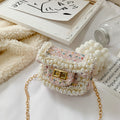 Sac transversal en treillis de diamant pour enfants
