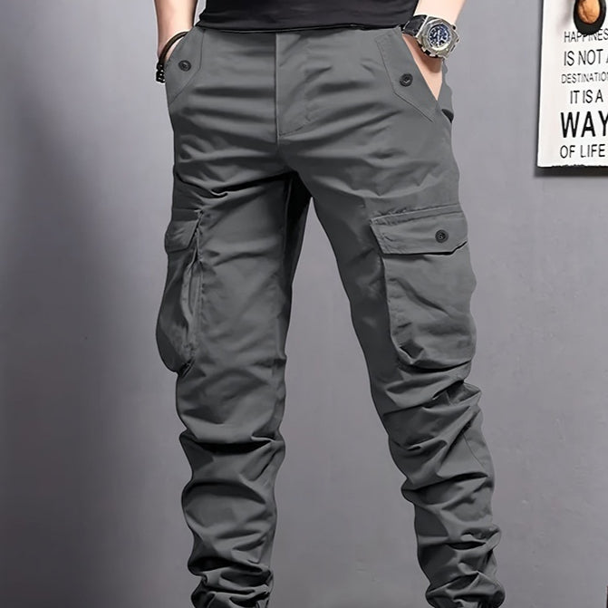 Pantalon de travail occasionnel pour hommes Pantalon long