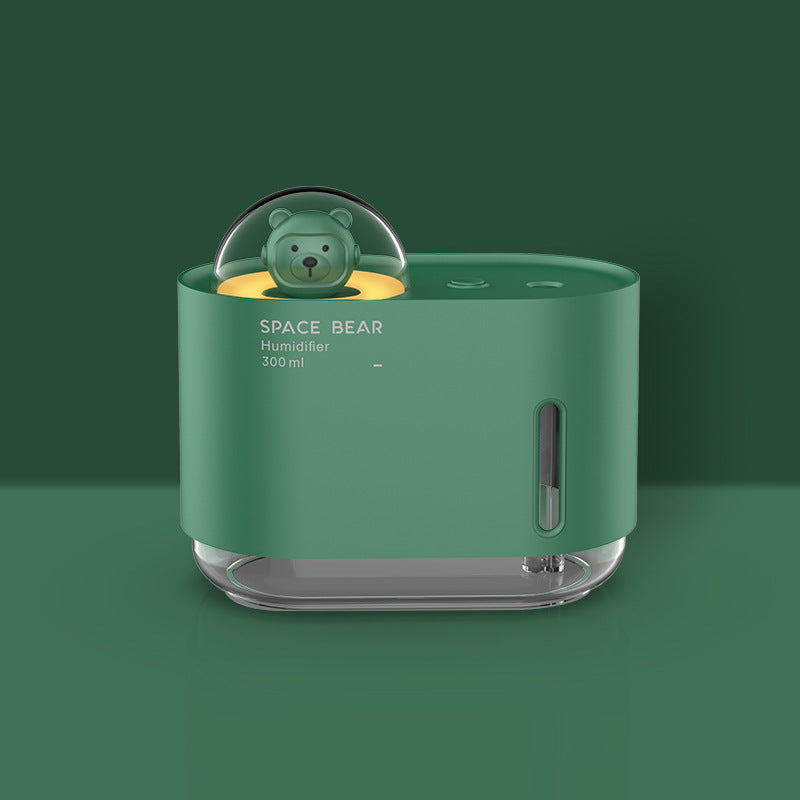 Humidificateur pour animaux mignons Spray compteur d'eau lumière de nuit Usb