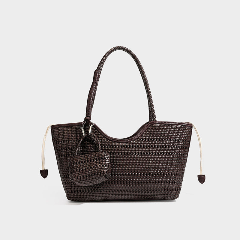 Sac à bandoulière fashionnable Grande capacité de vacances style simple