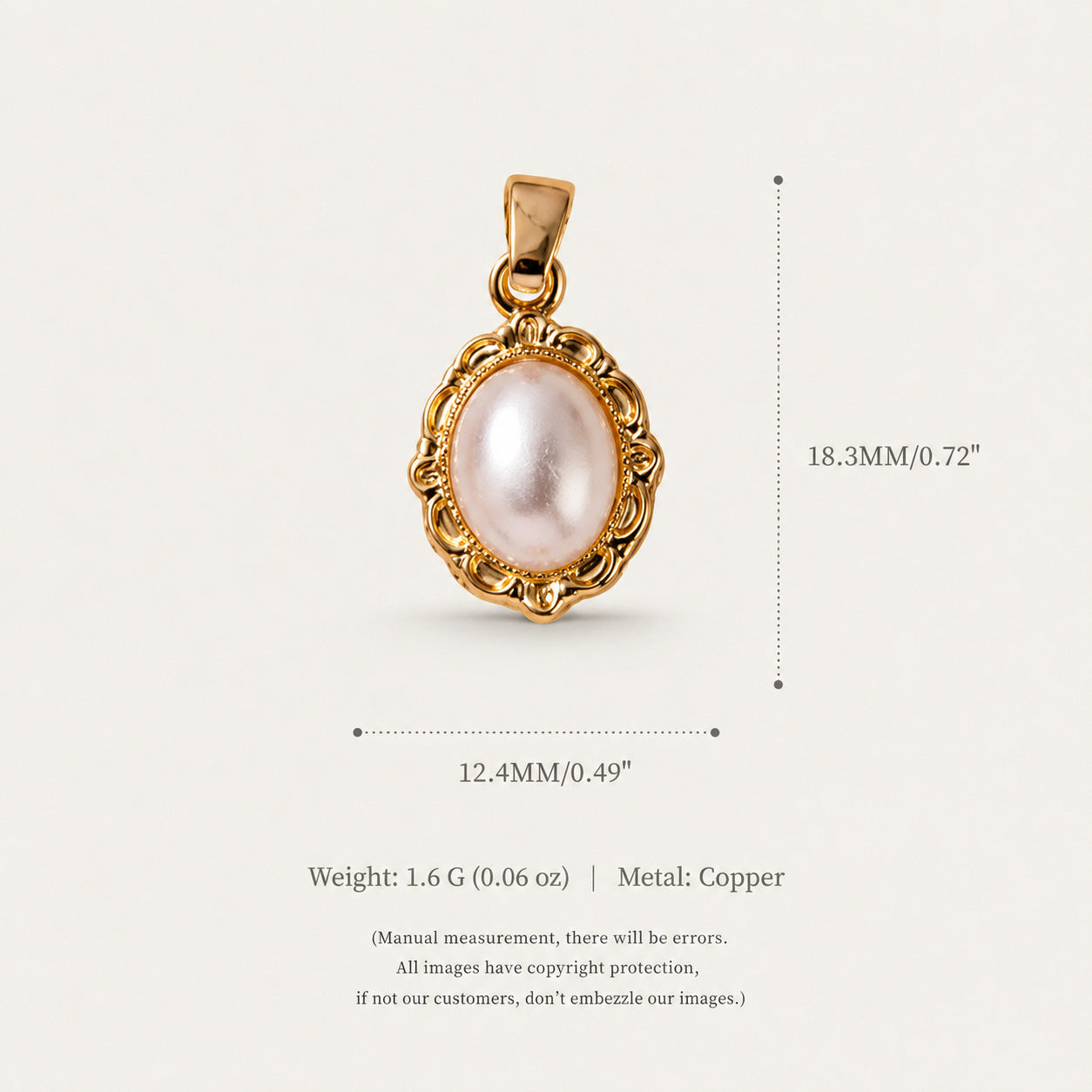 Pendentif coeur aimant Shell et accessoires Boweveryday