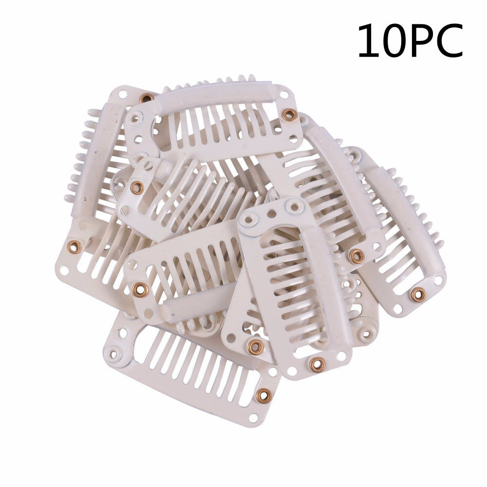 Clip perruque en acier inoxydable