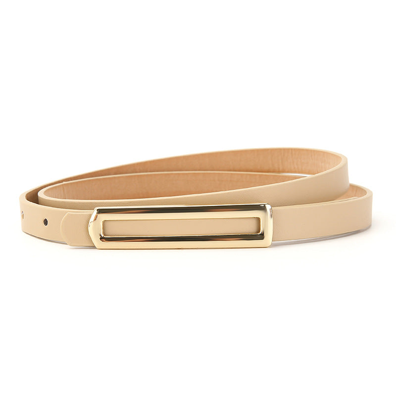 Ceinture simple couleur de bonbons sauvage