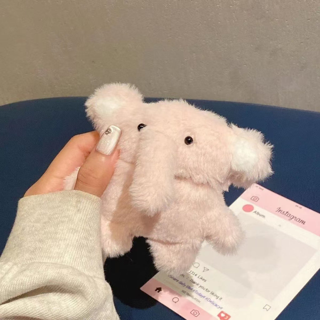 Étui d'écoute Bluetooth sans fil éléphant bébé Plush