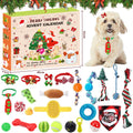 Boîte cadeau pour chien de Noël