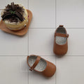 Bébé fille Tout-petit Chaussures cuir chaud Velcro