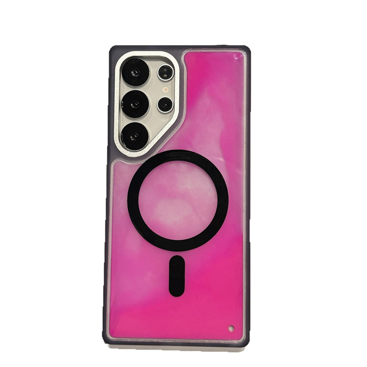 Lumineux Quicksand S25Ultra boîtier de téléphone à aspiration magnétique