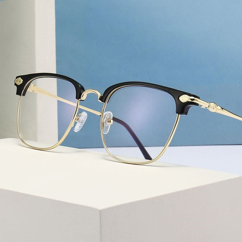 Monture de sourcils Lunettes de lecture à blocage de lumière bleue