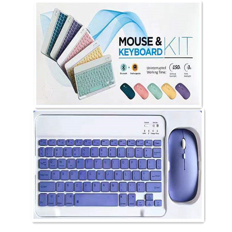 Creative Solid Color Bluetooth clavier et jeu de souris