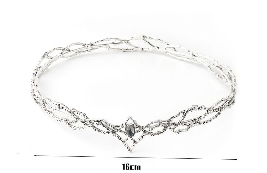 Fermoir de cheveux Gem Crystal Couronne dames