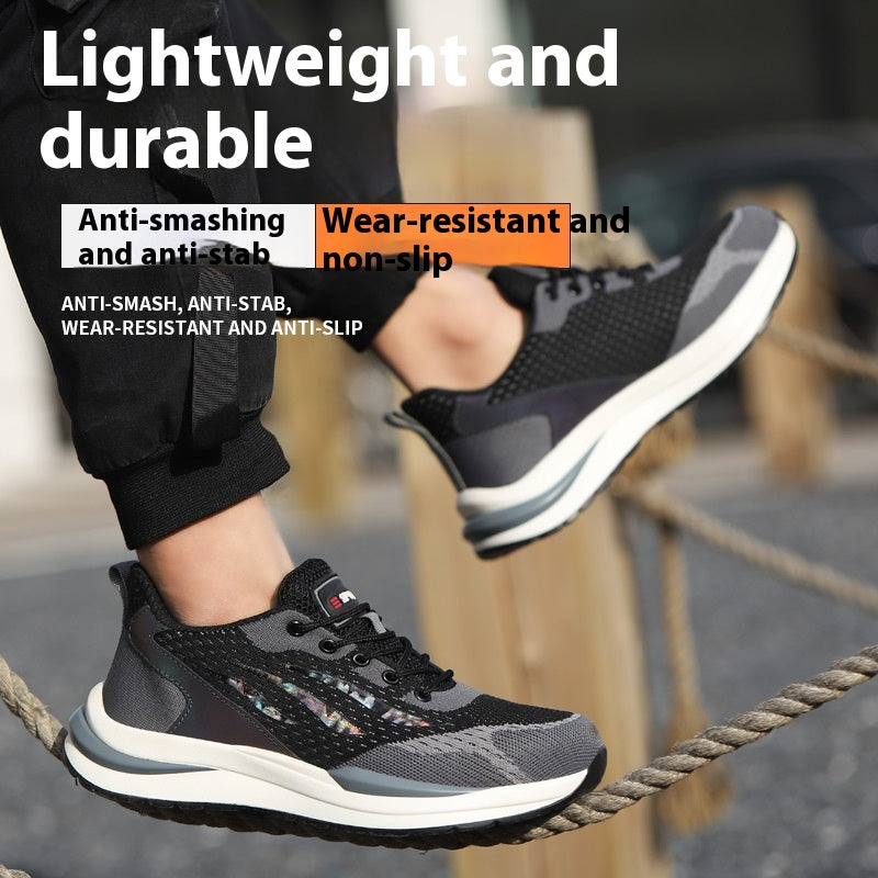 Chaussures de sécurité isolantes anti-smash et anti-puncture pour hommes