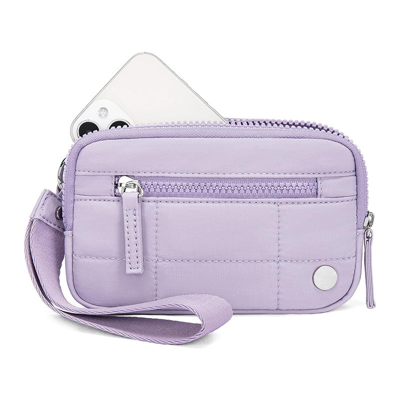 Sac à main matelassé imperméable Deck transparent pour femmes
