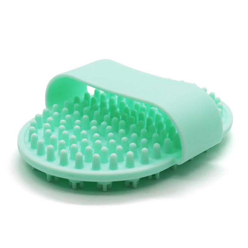 Pet Silicone brosse de bain outil de nettoyage spécialisé pour les chats et les chiens