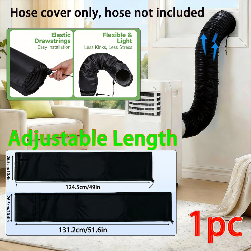 Couverture de tuyau du climatiseur portable