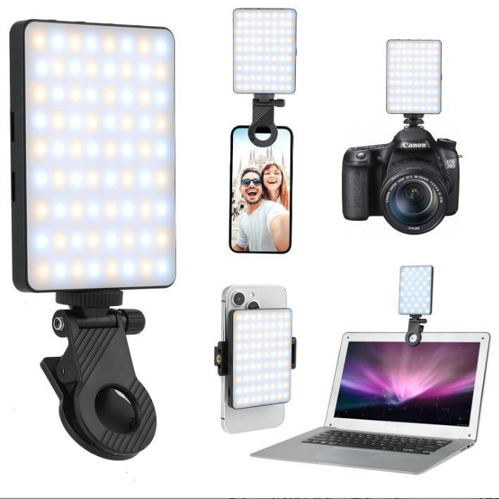 Lampe d'éclairage de caméra LED pour la vidéoconférence et le blogging