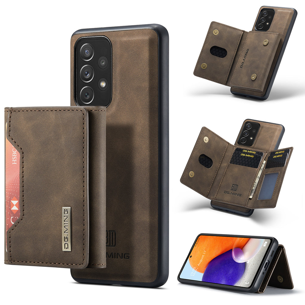 Boîtier de protection en cuir pour téléphone portable anti-retour
