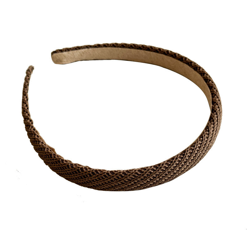 Tempérament sauvage doux et plus jeune Ceinture de coiffure Ornements