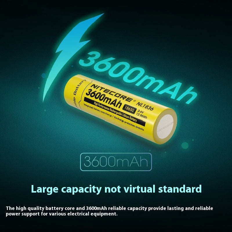 Batterie Lithium rechargeable haute capacité