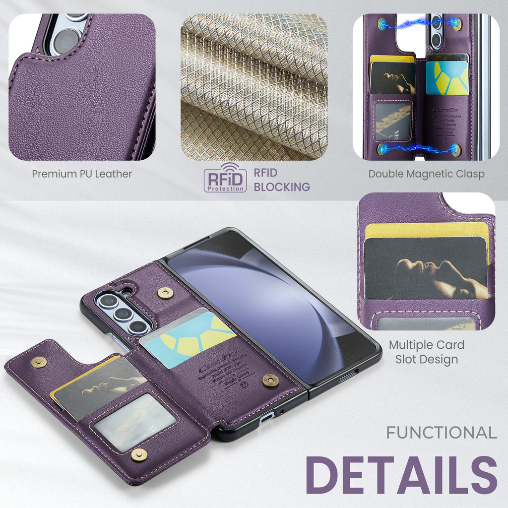 Flip-carte pliante de cas de téléphone