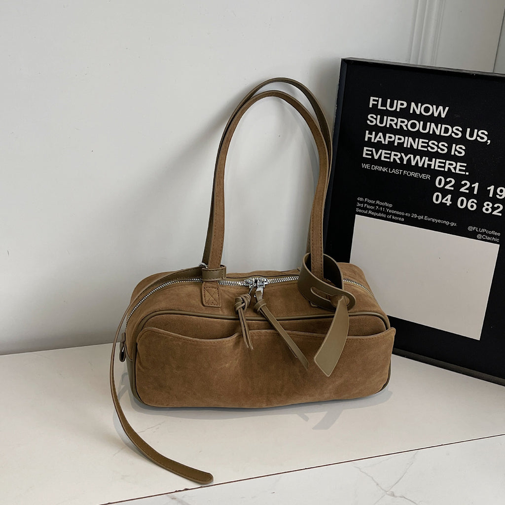 Women's Simple Bowling Shoulder Bag