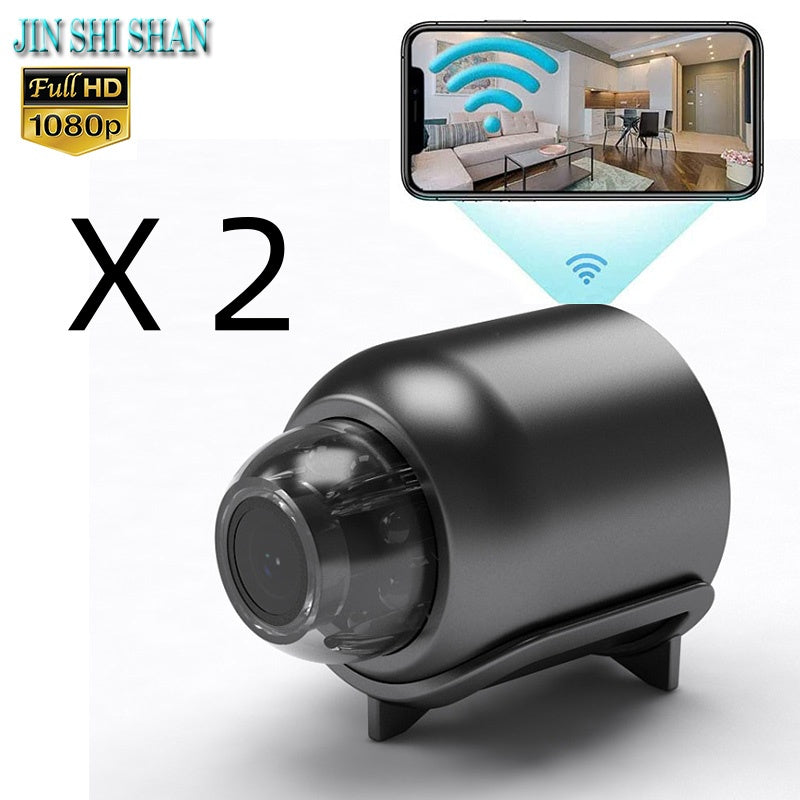 1080P Hd Night Vision Petit moniteur sans fil Wifi Caméra de surveillance à distance Home Network