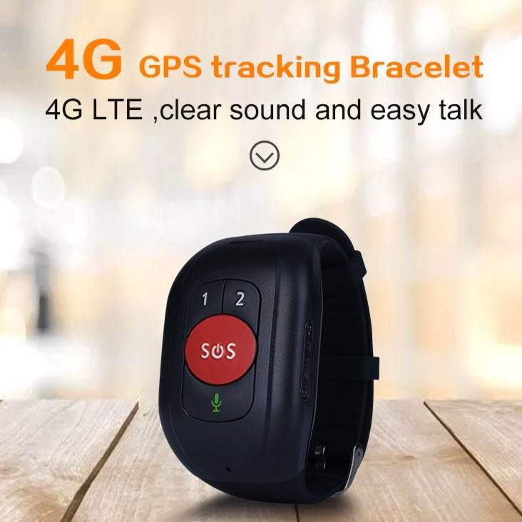 Téléphone intelligent pour personnes âgées Et le bracelet d'urgence SOS