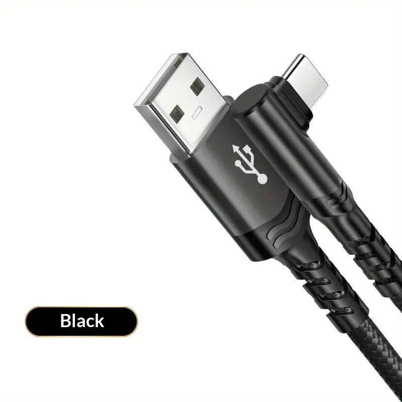 Câble de recharge du téléphone à tête de bent étendu
