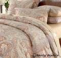 Four-Season Floral 60-Ply Cotton Gauze Maison Couverture de couettes en textile et étui d'oreiller Thre