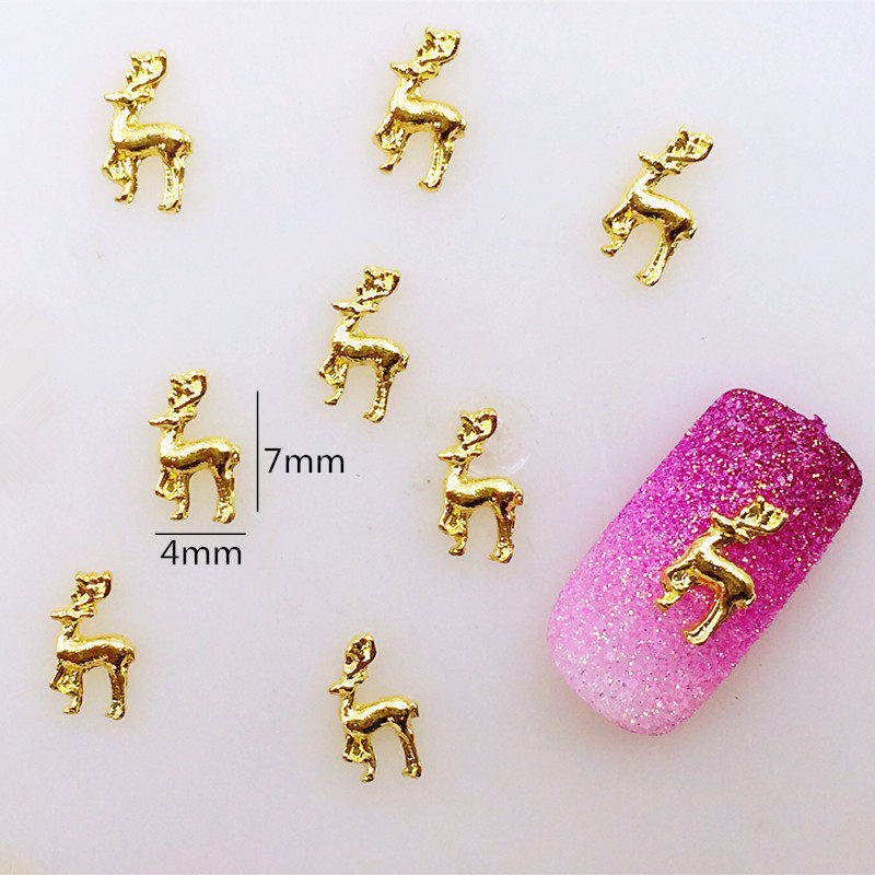 Stickers Nail Art Métal Accessoires Bricolage Nail