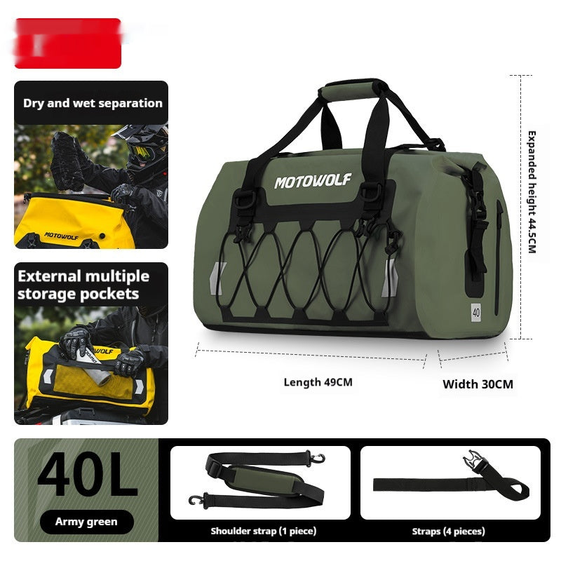 Sac à dos de randonnée longue distance en moto de grande capacité