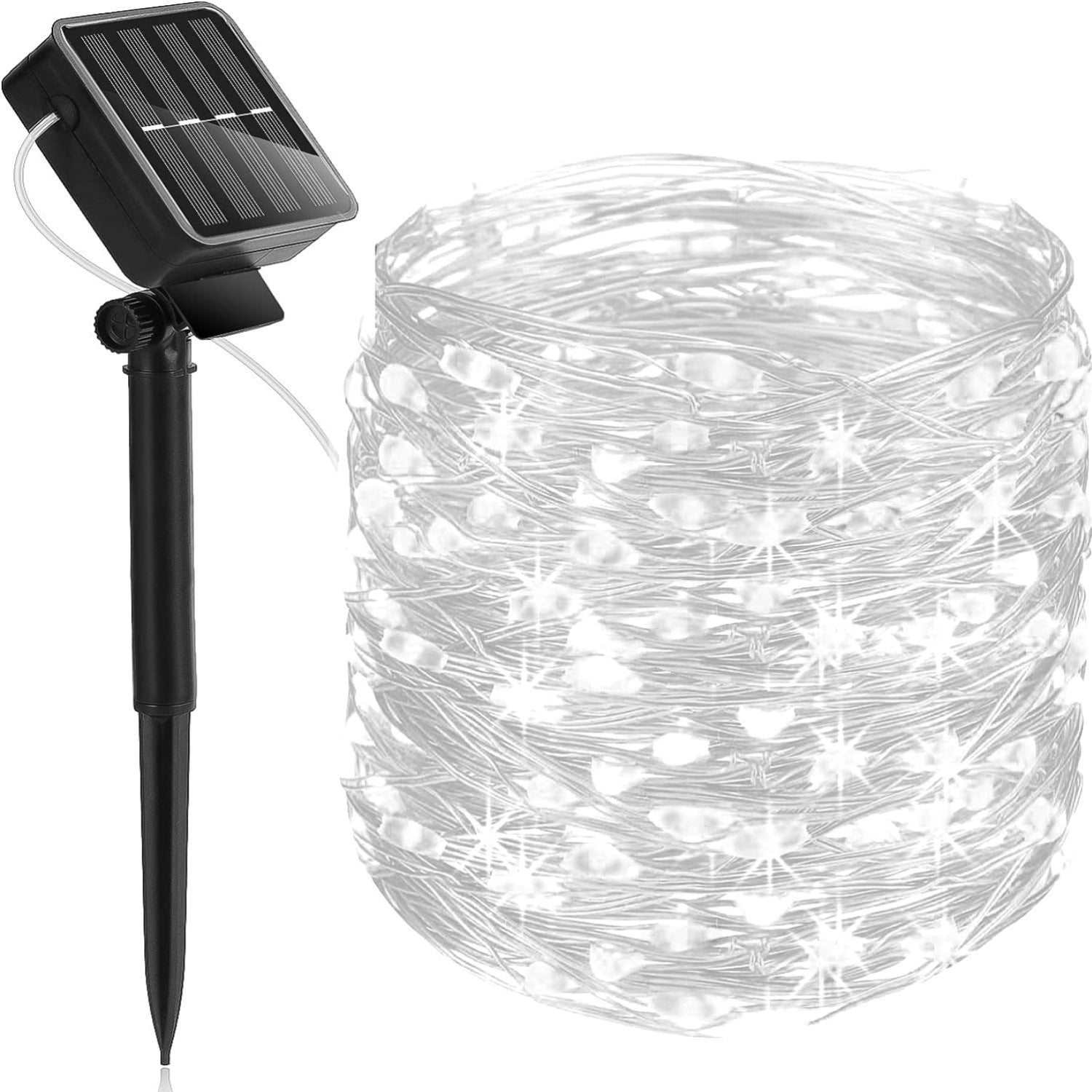 Lumières à LED en cuivre solaire