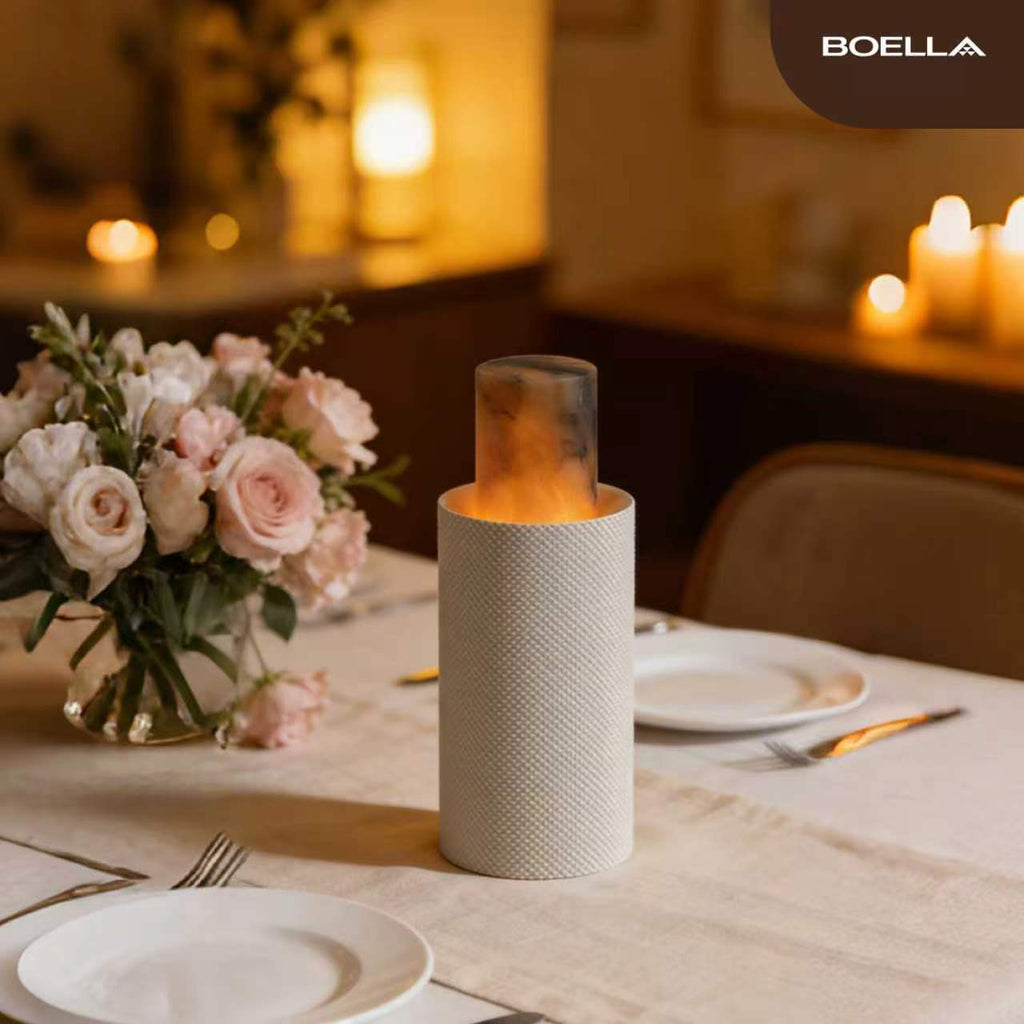 Lampe de table amovible en marbre naturel espagnol