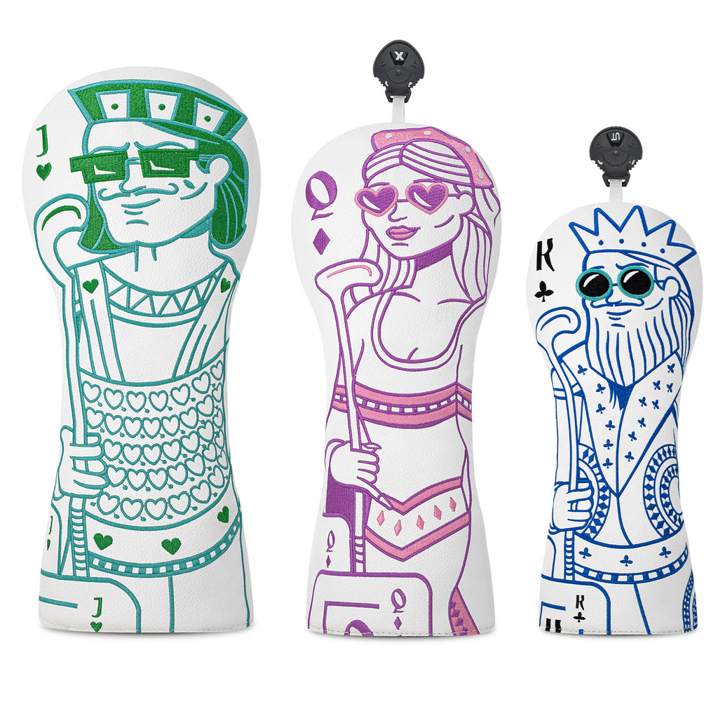 Poker-Thème Golf Club couvre ensemble créatif
