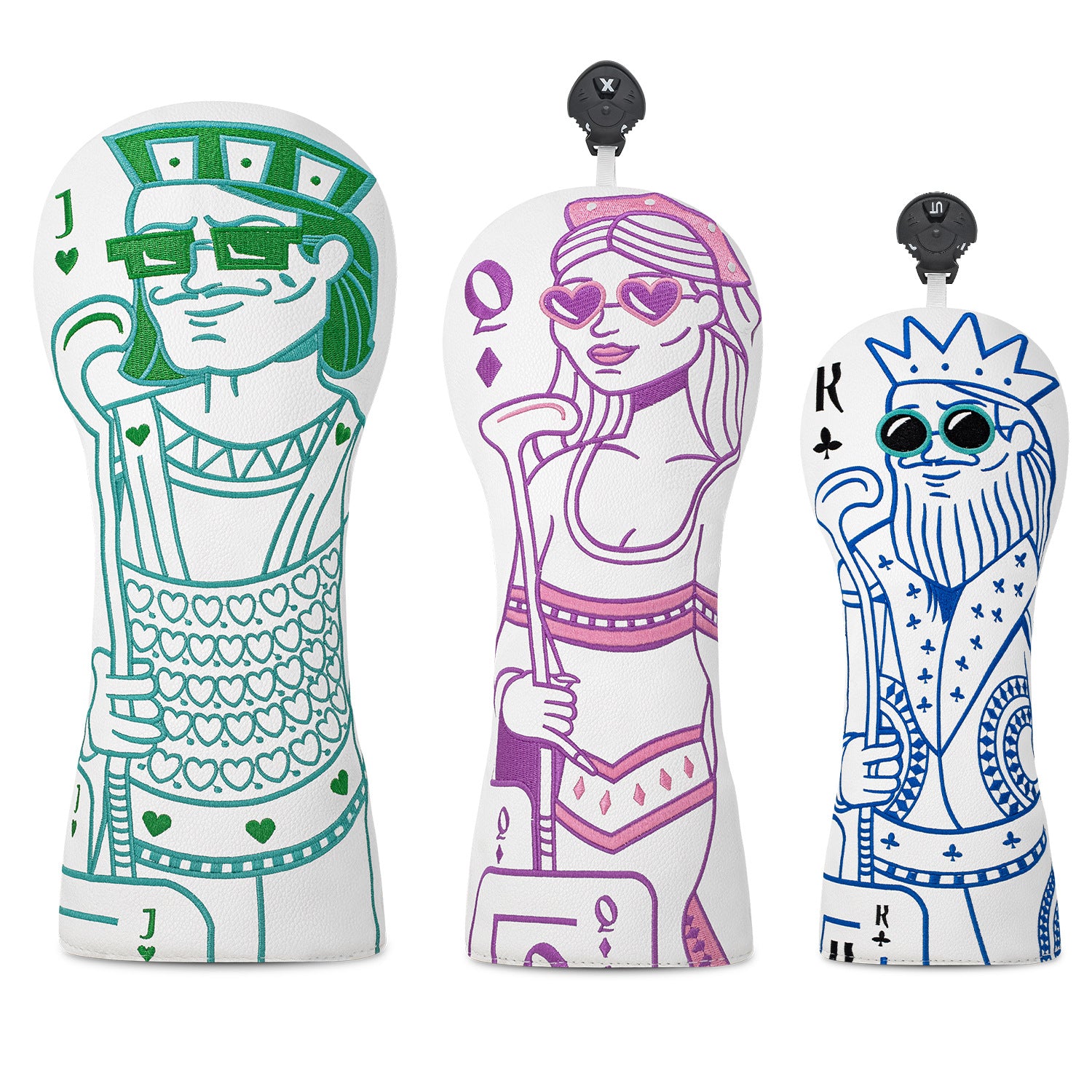 Poker-Thème Golf Club couvre ensemble créatif