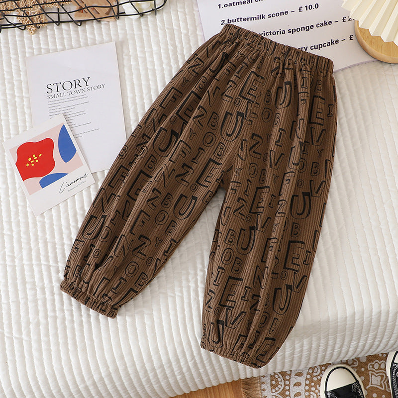 Garçons et filles Sports Pantalons occasionnels