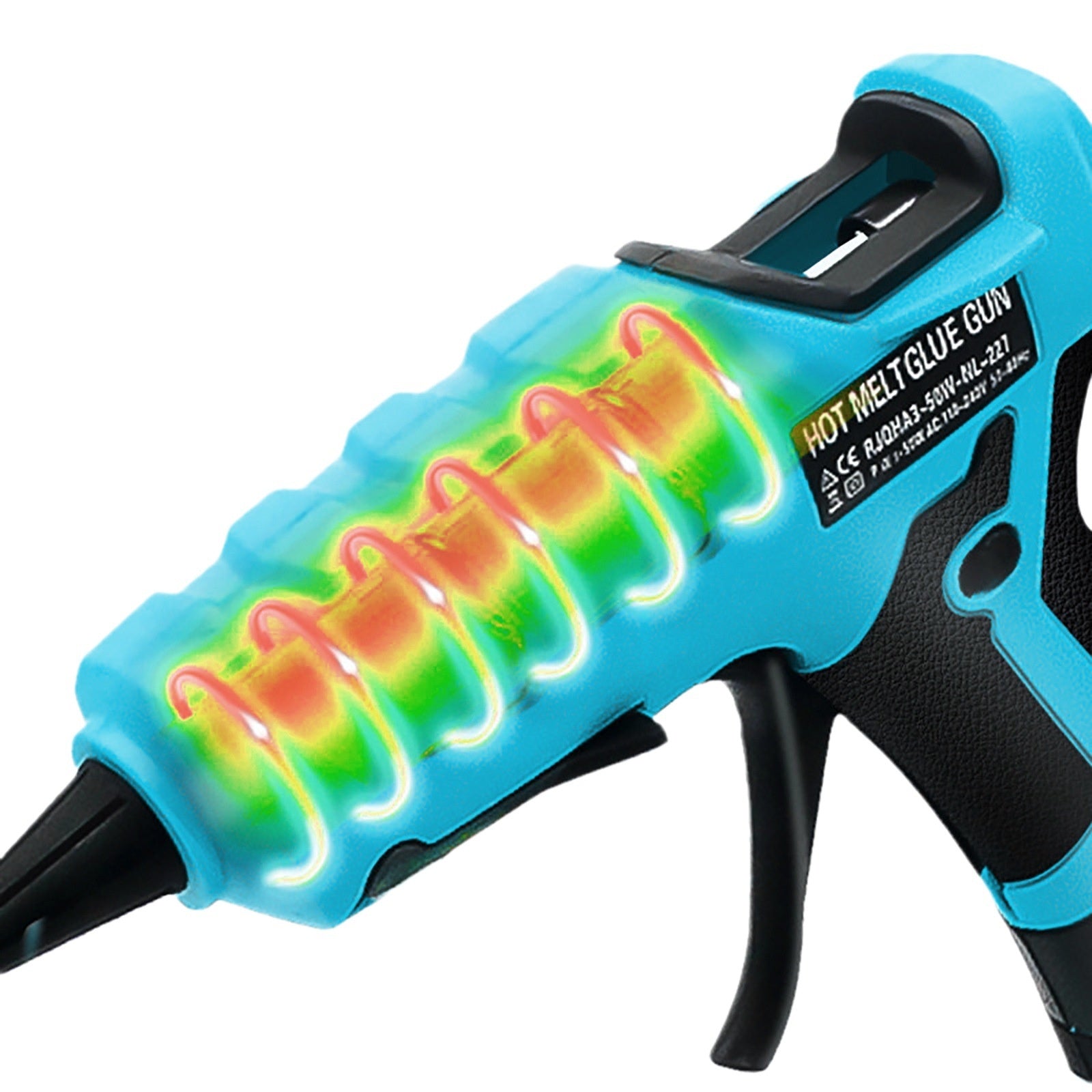 Gun de batterie au lithium 50W comprend 30 bâtons de colle