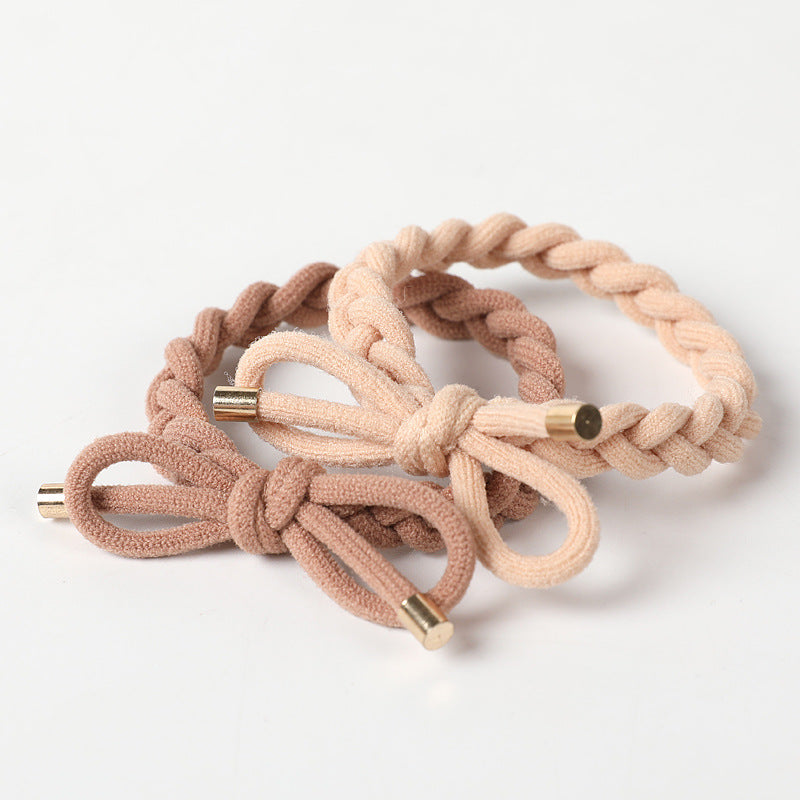Haut élastique simple de mode Twist tête